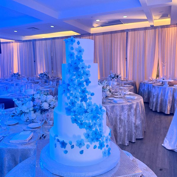 Wedding cake display