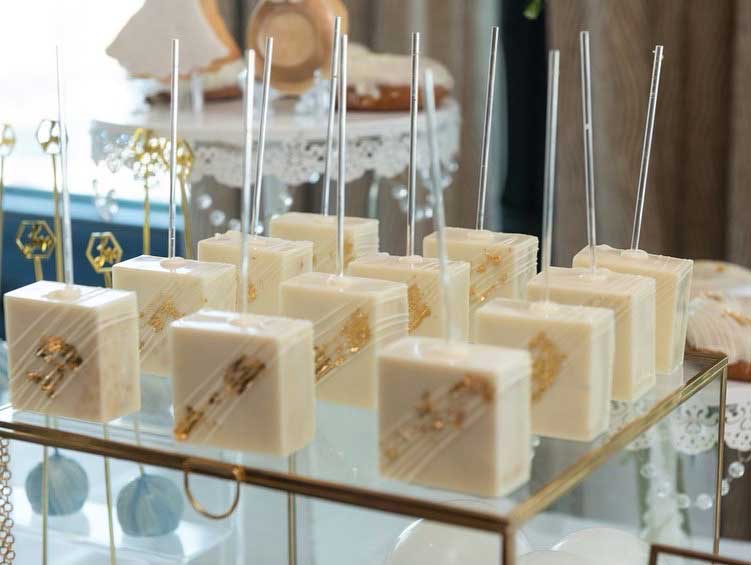 Custom treats and dessert favors